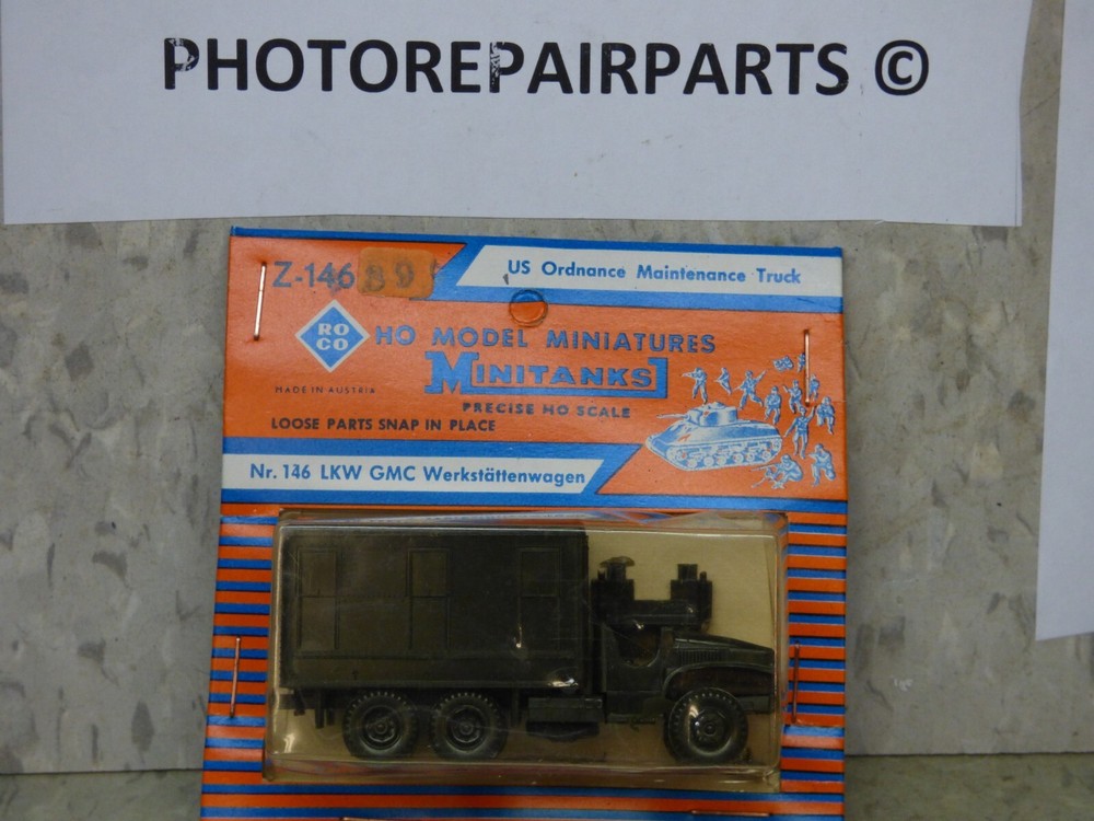 Roco / Herpa Minitanks NEW WWII US M-220 Ordnance Maintenance Truck Lot #5735K©