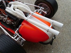 Lotus Race Car Formula 1 Vintage Indy 500 Racing Custom Built Metal Model