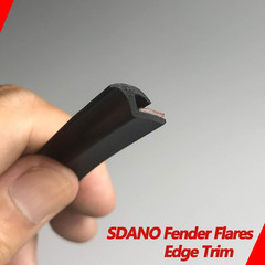 Fender Flares Edge Trim, Fender Flare Rubber Seal for Car and Truck Wheel Wells,