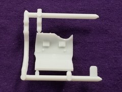 1991 Chevy S-10 Lowrider SKID PLATE from Revell 1:25 Model Kit 91 Chevrolet