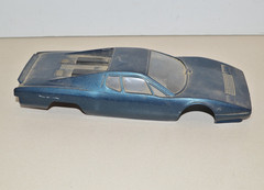 Vintage FERRARI 512BB Model Car Body 1/24 Scale Junkyard Parts Custom Fodder