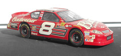 BUILT #8 BUDWEISER 2003 MONTE CARLO D. EARNHARDT JR NASCAR STOCK CAR MODEL 1/24