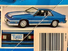 MONOGRAM Dodge Shelby Charger 2.2 Turbo Mopar Vintage USA Made New VTG VHTF