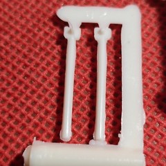 Rear End 1960 Chevy Corvette 1:25 Scale Model Car Part MPC