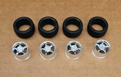 Tamiya 1/24 1991 MAZDA EFINI RX-7 WHEELS AND TIRES