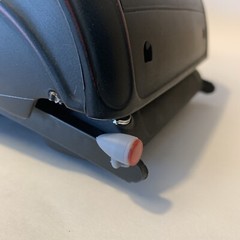 1:8 1937 Style Rear Tail Lights (set Of Two) With Red Lenses.