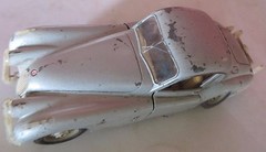Jaguar XK120 (1948 ) Burago Vintage Child Toy Model Car Made in Italy Scale 1/24