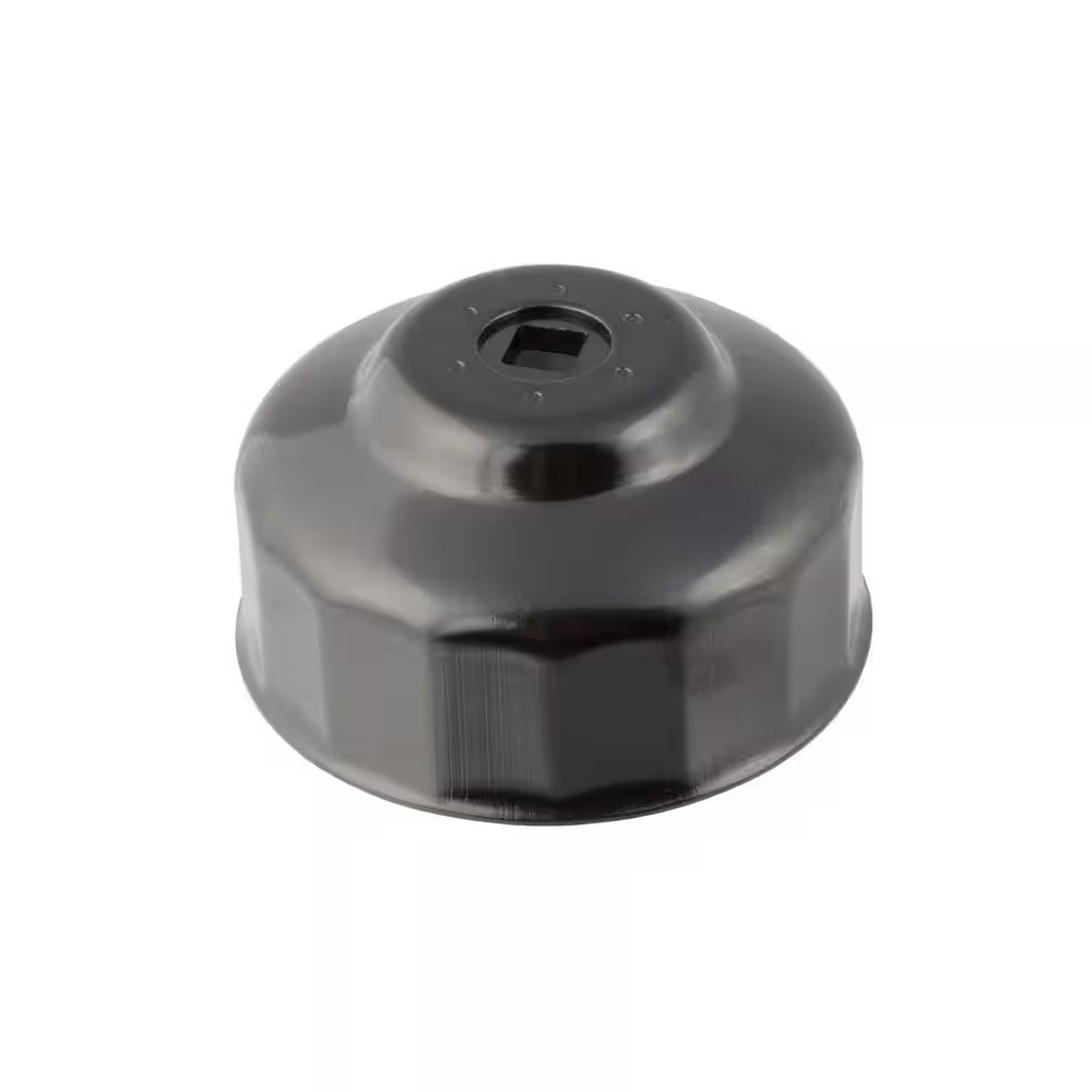 86 Mm X 16 Flute Oil Filter Cap Wrench in Black