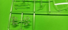2022 Corvette Stingray Coupe Z51 1/25 Revell Body Glass Spoilers Side Vents Trim