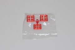 AMT DODGE L-700 & RACE CAR TRAILER 1368/06 ⭐PARTS⭐ RED TAIL LENSES 1:25