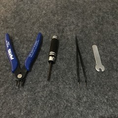 Tamiya Mini 4WD Tool Set Screwdriver Socket Knife Drill Tweezers Craft Tools