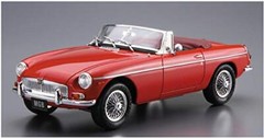 AOSHIMA 1/24 The Model Car Series No.101 BLMC G/HM4 MG-B MK-2 1968 Plastic Model