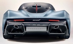 1:12 Mclaren Speedtail18Race Car24Le Mans Racing Custom Built Carousel Model