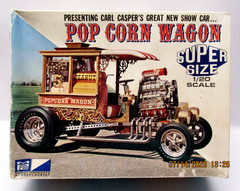 Vintage MPC Pop Corn Wagon #3003 model kit unbuilt 1/20 1970’s READ DESCRIPTION
