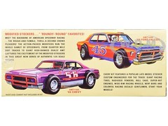 SKILL 2 MODEL KIT 1965 OLDSMOBILE 88 MODIFIED STOCKER 1/25 SCALE BY AMT AMT1474