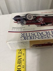 VTG Monogram The Classic 1934 Duesenberg SJ Roadster 1:24 Model Car Kit c1979