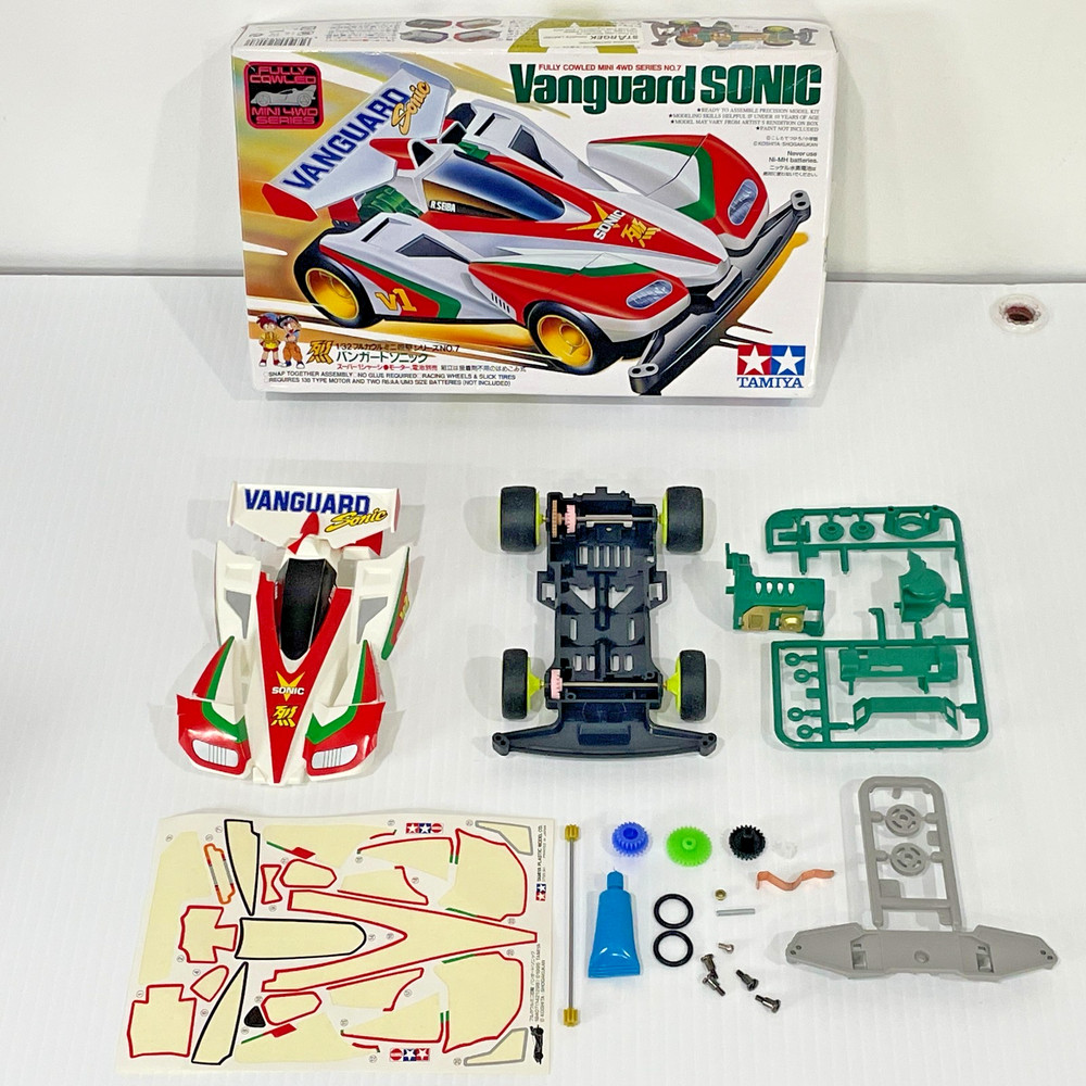 Vintage Tamiya Vanguard SONIC 1995 Mini 4WD Series 1:32 Item 19407