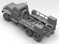 ICM 35492 – Studebaker US6-U5 WWII US Gasoline Tank Truk – 1:35 Scale Model Kit