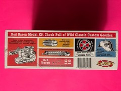 TOM DANIELS RED BARON HOT ROD SHOW CAR MODEL KIT ATLANTIS 1/24 SCALE NEW SEALED!