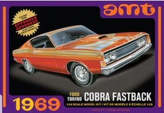 PAD PRINTED GOODYEAR TIRES from 69 Ford Torino AMT 1:25 Model Kit