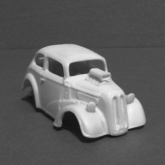 Jimmy Flintstone Anglia Gasser slot car body resin kit H:O scale JFSL45