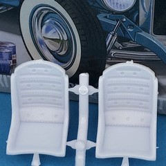 FOB Revell 2) Bucket Bomber Seats Rat Hot Rod Gasser 1:25 Search LBR Model Parts