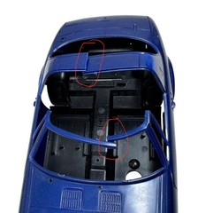 Nichimo Toyota UP-15 Sports 800 1968-9 Motorized Model Kit ~ Partially Assembled