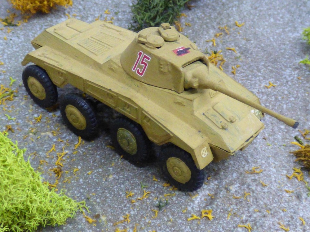 Roco Minitanks WWII German Sd Kfz 234/2 Puma Armored Car Lot #9407B©