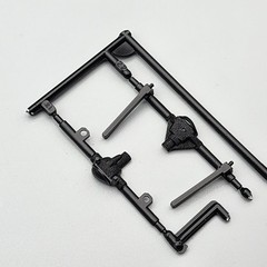 AMT 1/25 Pro Shop 1969 Hurst Olds 4-4-2 Parts Kit Bash Rear End Axle Painted