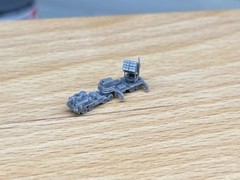 3D printing 1/700 U.S. MI-104 Patriot Anti-air Missile Unpainted