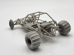 Two-seater Old School Dune Buggy Fully Detailed 1/25 Scale Model Kit