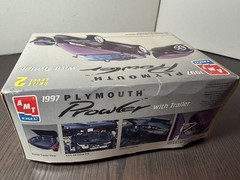 AMT 1997 Plymouth Prowler with Trailer 1/25 NIOB Sealed Bags