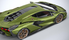 Lamborghini 1:18 Race Car12Classic Concept Custom Built Model24Carousel GREEN