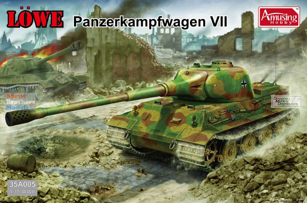 AMU35A005 1:35 Amusing Hobby Panzerkampfwagen VII Lowe