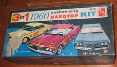 AMT 1960 Mercury Parklane HT Kit Stock Built Survivor Unpainted in Box 60