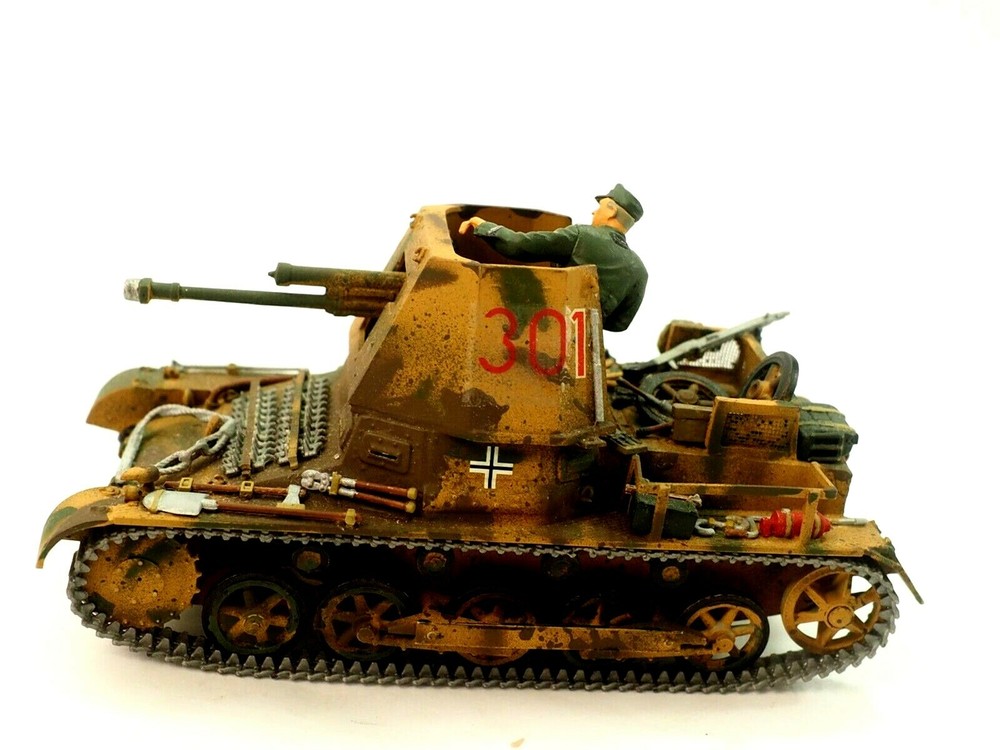Panzerjager1 Geshutz 4.7cm PAK (t) 1:35 Model Assembled/Painted