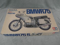 TAMIYA BMW R75 POLICE TYPE Motorcycle 1/6 Scale Model