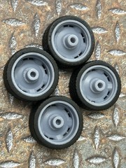 Resin 21 Inch “US Mags Arlington” Model car Wheels/Tires 1/24 1/25 scale