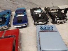 Model Junkyard/parts Plastic Nice Custom Race Car Lot Of 8 Nova,camaro, Corvette