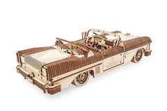 UGEARS Dream Cabriolet VM-05 – Wooden 3D Working Model for Adults and Teens
