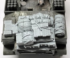 1/35 Scale US Army M7 Priest/Kangaroo Stowage Fits any Kit – Value Gear – Resin