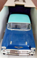 Revell 1957 Chevrolet Bel Air Hard Top Promo Model Blue Manufactured 2000