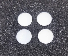 1/25 Resin SALT FLAT STYLE HUBCAPS 59 CHRYSLER IMPERIAL COUPE Scale Moon Discs 2