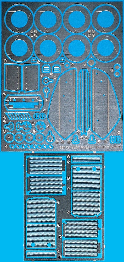 1/12 BRABHAM BT44B 2 SHEET PE DETAIL UP SET for TAMIYA PACE REUTEMANN