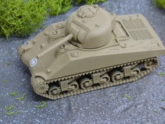Roco Minitanks Painted W/Decals WWII US M-4 A3 Sherman Tank Lot #9017B©