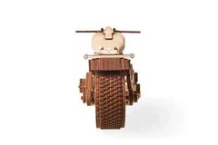 UGears Wooden Model Bike VM-02 – Wooden 3D Puzzle Model Kit for Adults and Teens