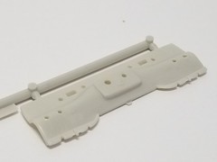 1958 Edsel Pacer REAR BODY PANEL from AMT 1:25 Model Kit 58