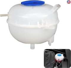95B121407 Engine Coolant Reservoir Tank, Radiator Reservoir Tank with Cap &