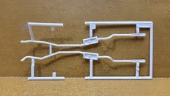 1968 Dodge Dart 440 ci DUAL EXHAUST 1/25 Revell NEW Model PARTS