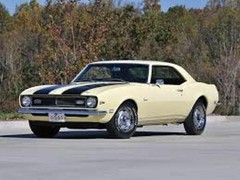 1969 CAMARO Z28 HOOD & TRUNK STRIPES 1/18th Scale Waterslide Decals